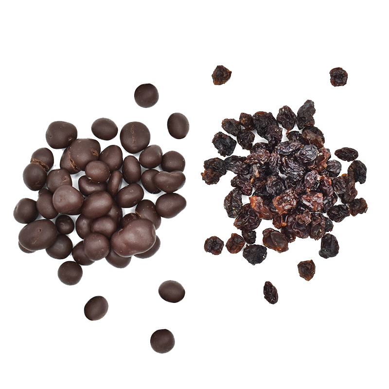 Dragées chocolat 71% - camaïeu de ROSE colorisassortis